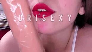 skinny latina dilates tight ass with 22cm dildo ahegao front and back