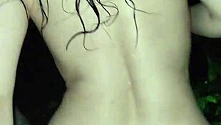 i meet cute whore friend deep in jungle for ass play