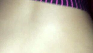 hot babe fucked hard outdoors in public!