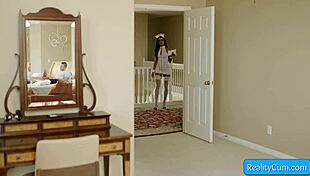 Vanna Bardot dresses as sexy nurse to seduce Codey Steele in steamy roleplay fuck with boyfriend.