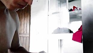 primo masturbates and savors his hot cum, you dying to join? damn that's tempting!