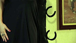 Country house seduction: Fernandinha strips and teases big tits