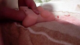 bareback creampie in stepmom's tight ass after rough humiliation play