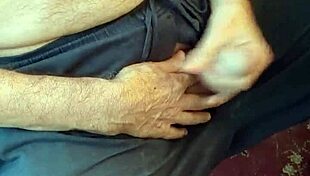 bobbyblaine edges cock then slings thick cum ropes everywhere