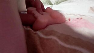 bareback creampie in stepmom's tight ass after rough humiliation play