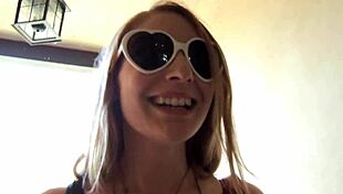 ela darling and sovereigh syre's skinny slut fest toys gaping each other's shaved pussies in bedroom