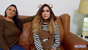 pamela morrison's inked petite frame takes gypsy handjob to cum-swallowing pound