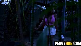 caught stepsis after party so she fucked me to hide her secret funsized megan