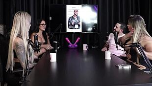 Juli Figueiredo Tinder Match Fucks Felipe in Sheer Lingerie Group