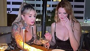 Pervy Besties With Big Natural Tits Petite Redhead Roommates Drag Me To Hotel For Rough Double Fuck Crazy Style