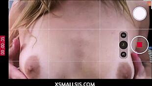 xsmall stepsis mia kay guides virgin bro through first steamy fuck