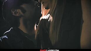 Hot Step-Mom Teen Ride Massive Cock in Taboo Threesome Orgy