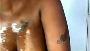 ebony girlfriend dominates fart spits licks pussy nasty homemade curvy wife action