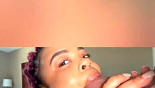 watch these sexy homemade ebony babes deepthroat huge dildos in solo joi compilations