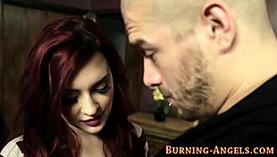 Emo Slut's Tight Ass Takes Double Anal Pounding