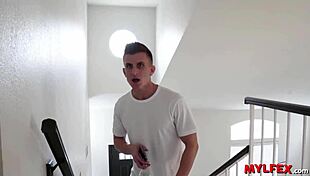 Single milf craves son's bestie ride 😈🍑