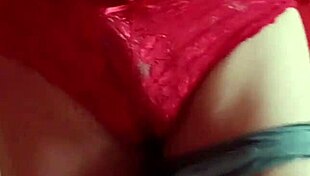 wanna see this bride in red lace panties modeling her tight ass?