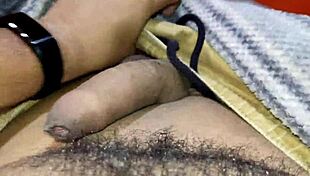 stepmom and stepson share bed fuck shaved pussy with cumshot