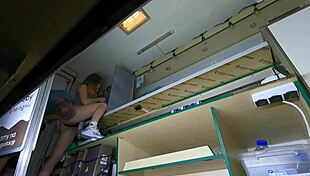 Miniskirt hostess skips cigarette for quick sexy pussy tease