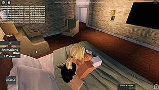 Roblox Slut Devours And Rides Massive Cock Hardcore