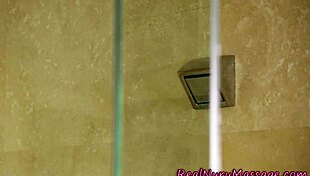 Ebony Masseuse Delivers Hardcore Nuru Handjob Fetish Plunge!