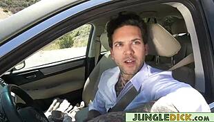 skinny ebony jada doll picked up outdoors fucked hard by stranger till wet