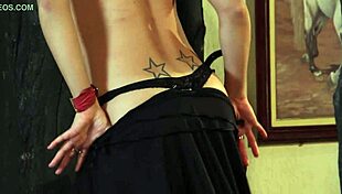 Country house seduction: Fernandinha strips and teases big tits