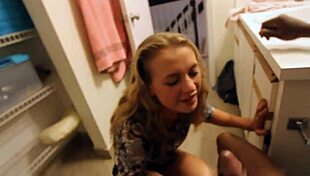 Blonde Southern Belle Tempted by Huge Black Stud on First Miami Date