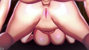 chekibrek yelan dive into anal assfucking cartoon tits and oral sex