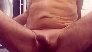 chris shaves smooth in steamy homemade shower show