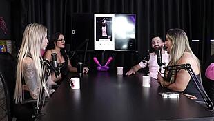 Juli Figueiredo Tinder Match Fucks Felipe in Sheer Lingerie Group