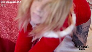 scarlett moans loving early christmas doggystyle pussy pounding cum tits