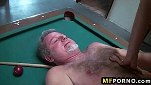 i cant resist this hot teen fucked hard on pool table desk serena