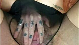 Flapper Cahira Evanna whispers and cums hard in sheer pantyhose