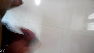 watch me stroke thick indian cock till explosive cum jizz shot