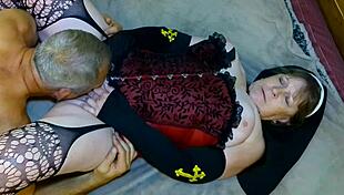 granny nun mary carmen's forbidden pussy lick unleashes hidden desires