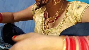 hey, isn't this the most beautiful bhabhi giving that steamy blowjob after her wedding?