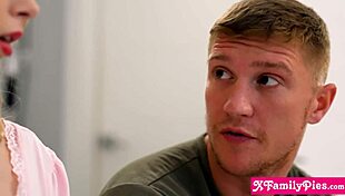 Tiny Stepsister Teen Begs Stepbro to Smash Her Tight Pussy in Garage