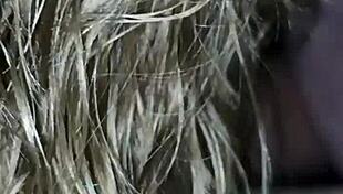 submissive ukrainian milf wife kneels after bath to suck husband's monster cock deep