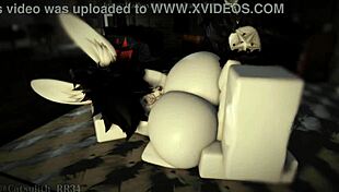 fucking a girl with a massive jiggling ass in short intense session 23