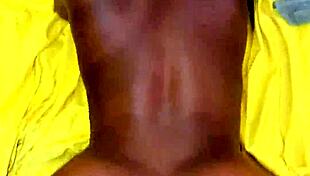 pov ebony ass mounted full creampie video drops hard.