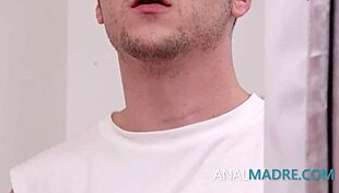 hey stepmom, no panties in dressing room? time for surprise anal fuck now