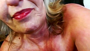 Welcome to Dawn's Naughty World Curvy Mature Fingers Hairy Pussy in Lingerie Tease