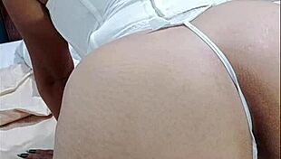 25 year old busty thick lipped latina stepmom shakes ass hunting for dick