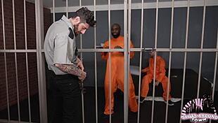 damn conjugal prison visit ebony wife cucks hubby riding huge bbc rough 😈🍆💦