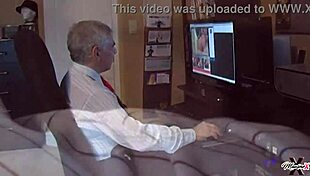 sexy mistress orabella ties up humiliated sub for rough interracial double penetration