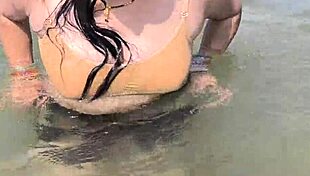 Desi Puja bhabhi pounded hard in river outdoor fuck session