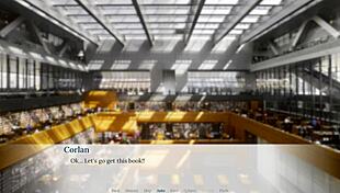 Want to creampie bookworm Emma's big tits in the library?