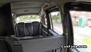 Young babe's tight ass stretched wide during raw anal banging in sneaky fake taxi POV!