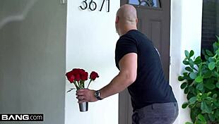 what if horny bella rolland's lingerie striptease ends with a surprise bbc rough ride?